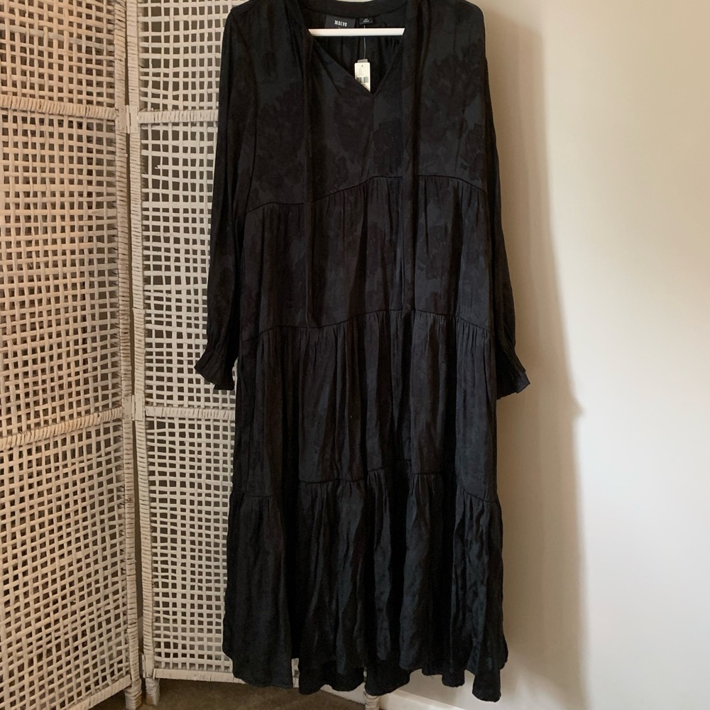 NWT Anthropologie Maeve Cassie Tiered Maxi Dress